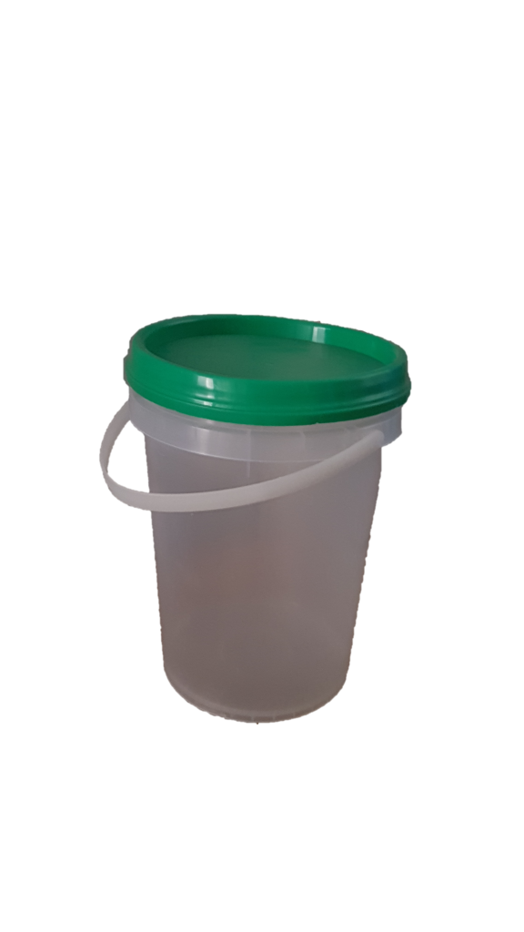 2L Honey Bucket with Tamper Evident Lid Nuplas Apiarist Supplies