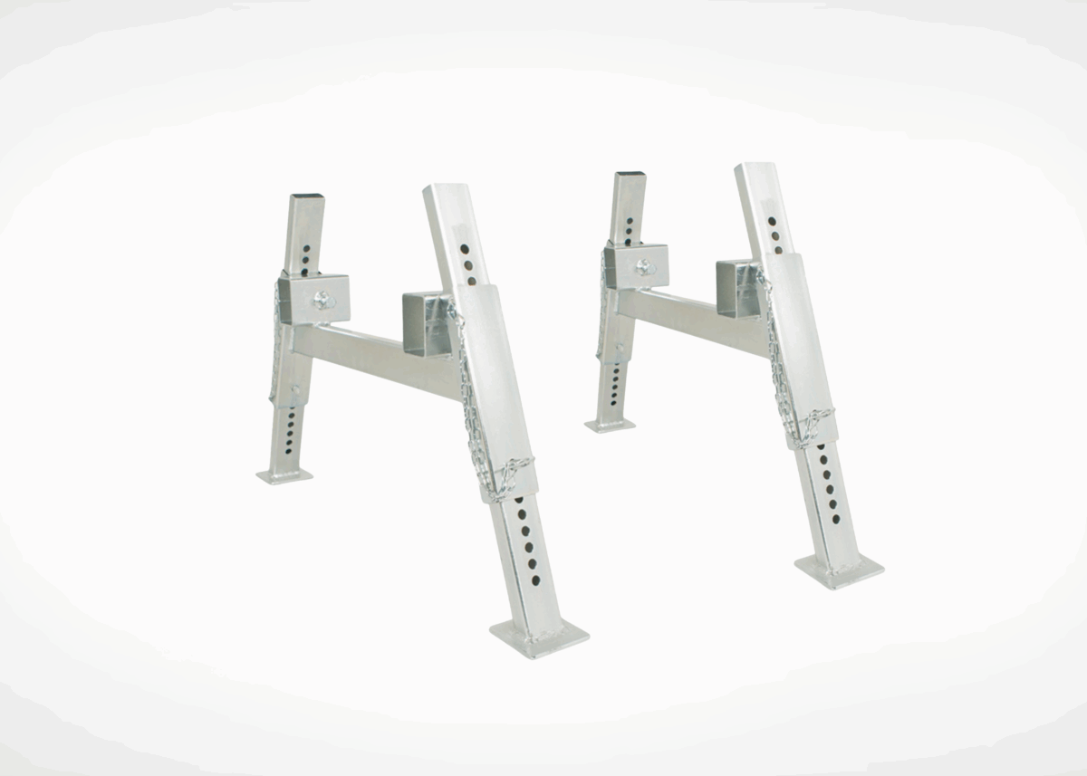 Metal Hive Stand Brackets Set