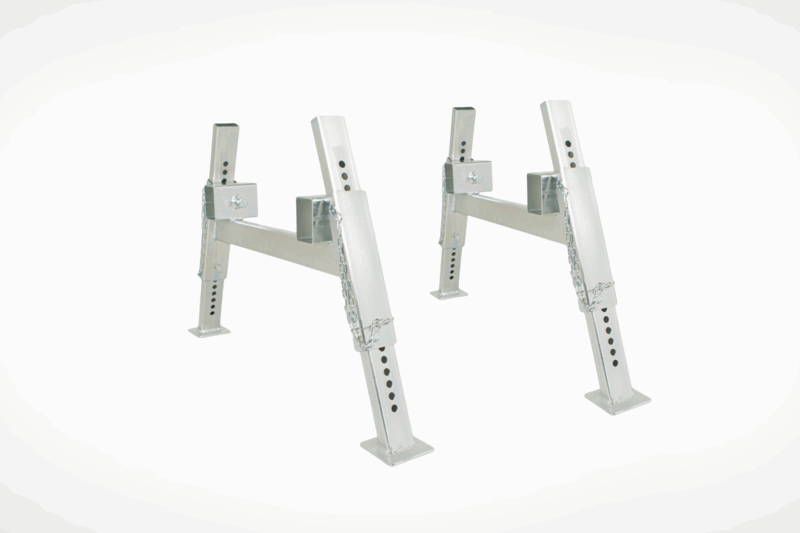 Metal Hive Stand Brackets Set